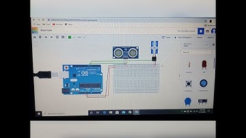 Smart Gate||Tinkercad| Ultrasonic sensor| Servo