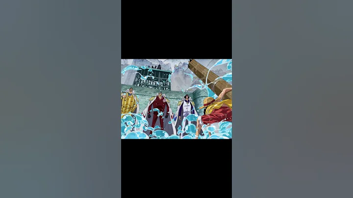 "Luffy vs 3 Admirals" 🔥⚡ #luffy #onepiece #shorts #youtubeshorts