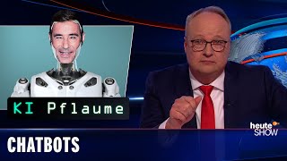 Künstliche Intelligenz im Alltag - woher kommt der Hype um ChatGPT? | heute-show vom 24.02.2023