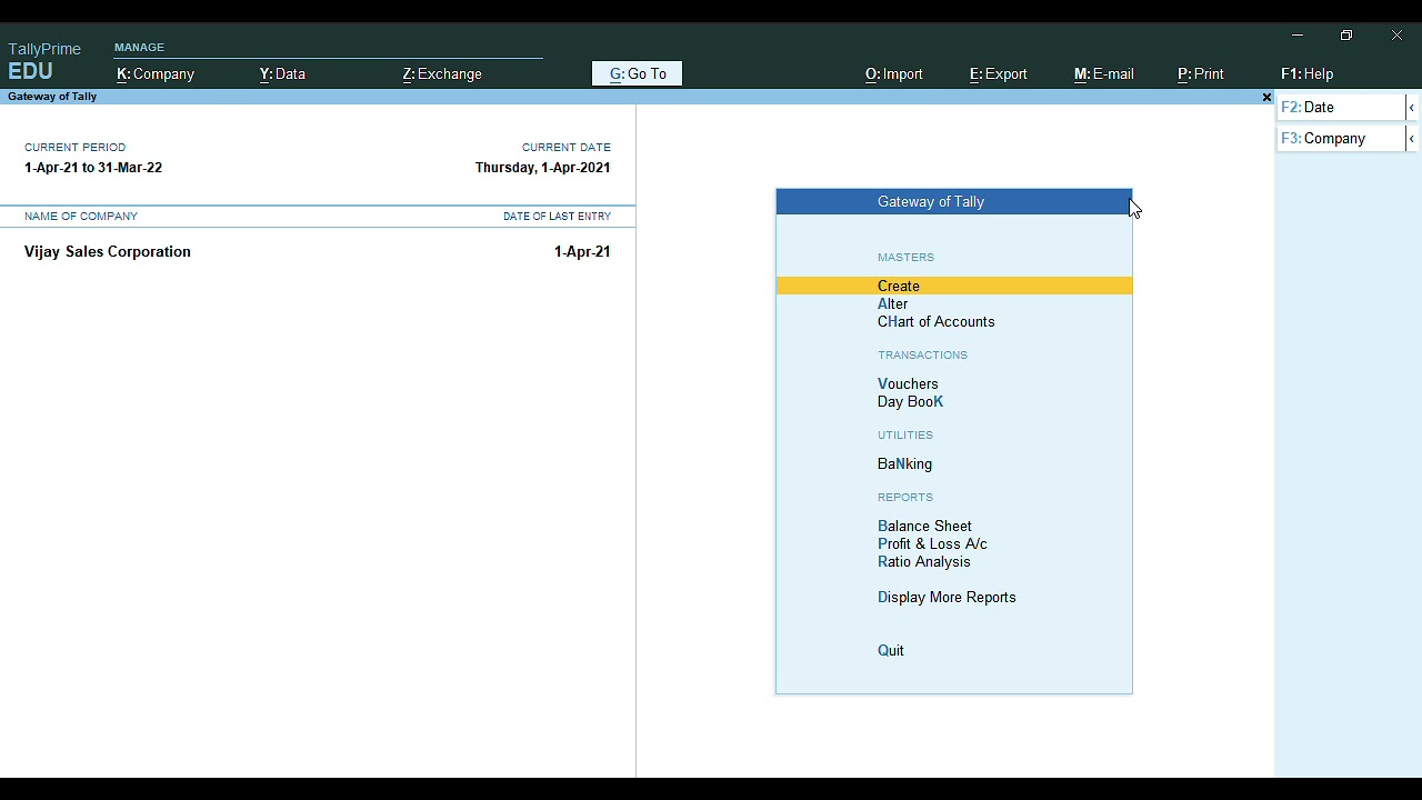 Defining Closing Stock Manually In Accounts Only Company In TallyPrime Defining Closing Stock Manually In Accounts Only Company In TallyPrime