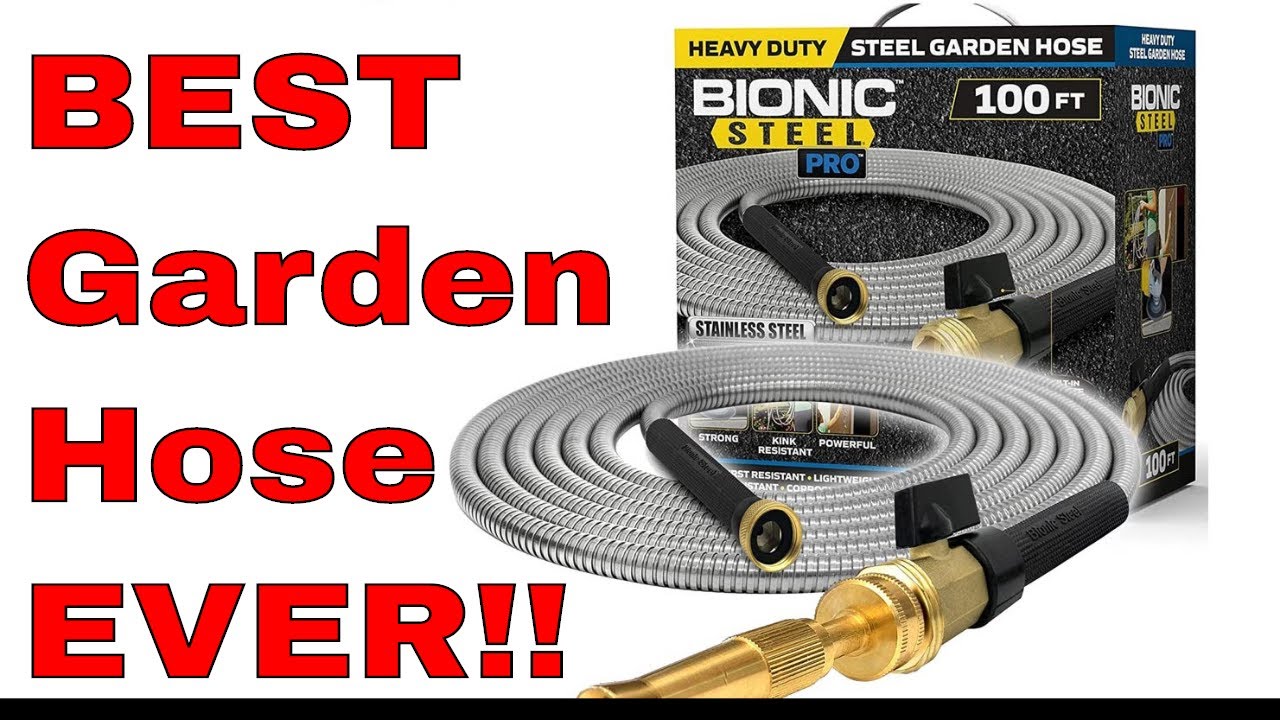 Bionic Steel Garden Hose Review (Best Garden Hose Ever) 