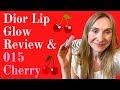 Dior Lip Glow Cherry 015 Review: My Must-Have Lip Balm! 💄😍