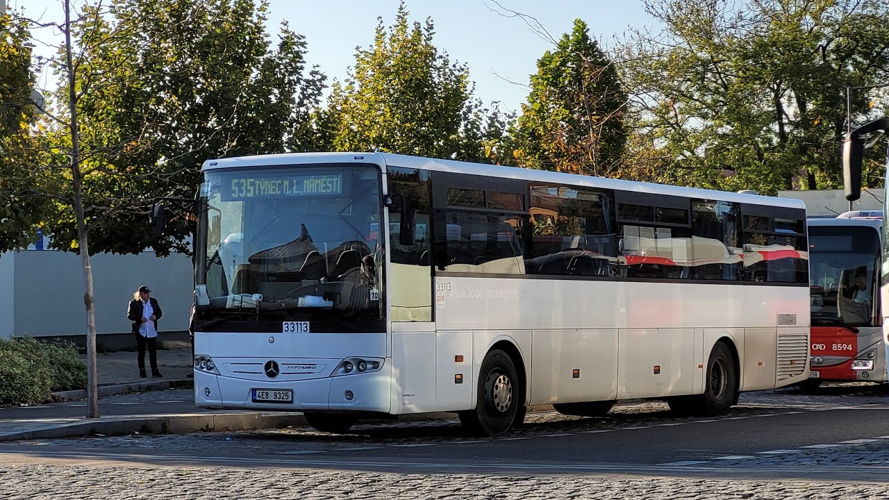 Mercedes-Benz Intouro II 4E8 9325 #33113, OM926 + GO110-6 | Linka 535 na Týnec nad Labem | DOREZA