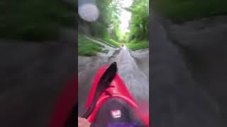 оказывается катание на байдарке не так скучно #спорт #экстрим