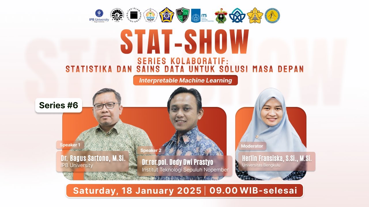 STAT-SHOW #6 Interpretable Machine Learning - YouTube