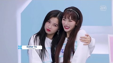 [孔雪儿] Snow Kong can’t choose anyone besides Esther Yu on Youth With You [青春有你 2]