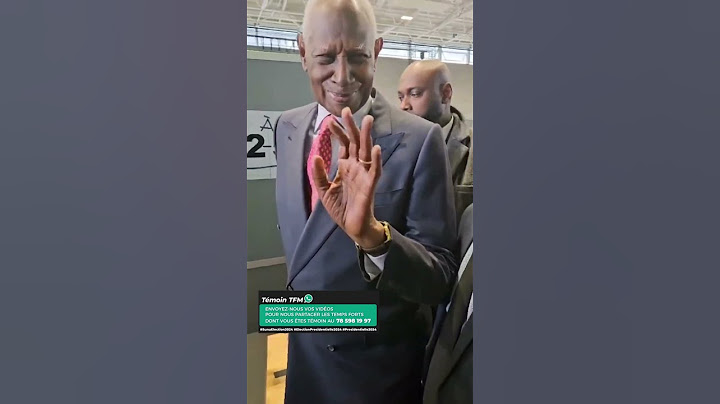 Vote de l’ancien Président Abdou Diouf