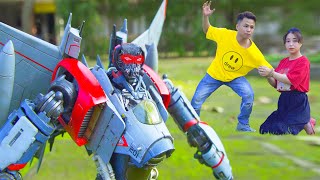 Gipsy Come Back &amp; Avenger Transformers IRL in 22nd Century Future Technology VFX Robot War