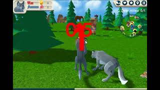 Wolf Simulator Wild Animals 3D | Game Walkthrough Review screenshot 2