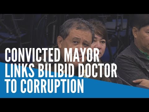 Convicted mayor links Bilibid doctor to corruption