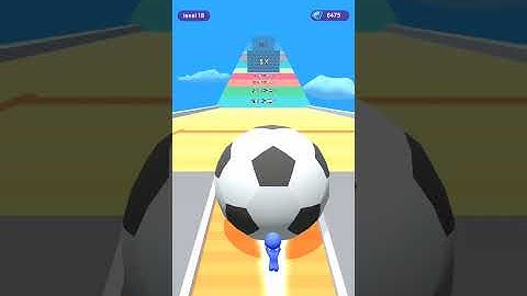 Snowball Run 3D MAX LEVEL Walkthrough Mobil games Part 3 #shorts