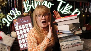 26 to read in 2026 is OUT Bingo is IN ~ year long bingo TBR