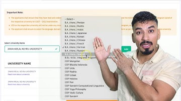 CUET 2022 APPLICATION FORM - COMPLETE INFORMATION / DOMAIN SUBJECT/ SLOTS 1 & 2/ MEDIUM OF EXAM