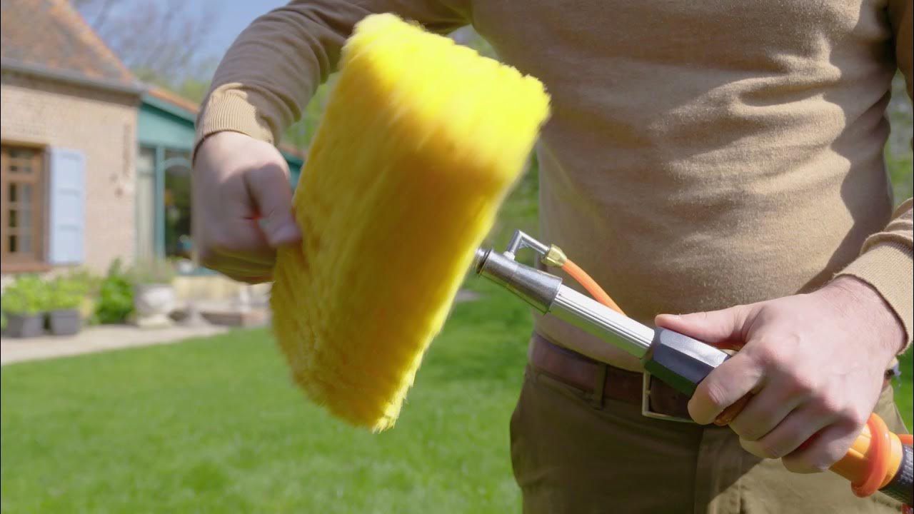 fikujap Teleskopstange Fensterreinigung Wasser, Teleskopstange