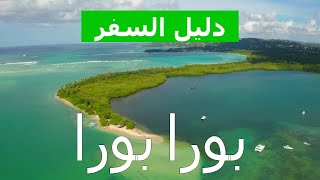 جزيرة بورا بورا ، بولينيزيا | الشواطئ والمنتجعات والأماكن والطبيعة | فيديو | جزيرة بورا بورا ما ترى