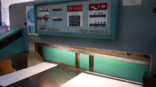 Used Pivano 108 guillotine for sale Gab Supplies Ltd 1991