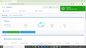 How to create a Carousel template and run its campaign in English