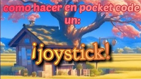 Cómo crear un joystick en Pocket code fácil y sencillo