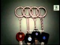 Audi 4 key rings commercial
