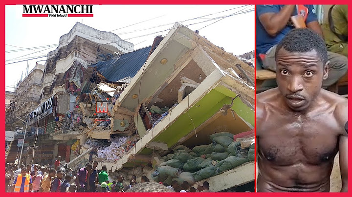 'NILIPOTOKA KUNA MAJERUHI ZAIDI YA WANNE' MUOKOAJI ASIMULIA HALI ILIVYO CHINI YA GHOROFA ILIYOANGUKA