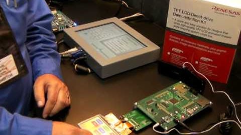 Renesas exhibit-booth presentation at the 2009 Embedded Systems Conference