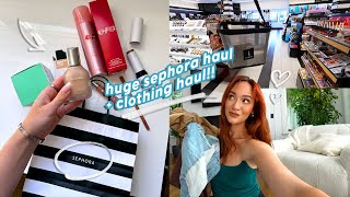 Huge Sephora Beauty Haul + Clothing Thrift Haul!!!