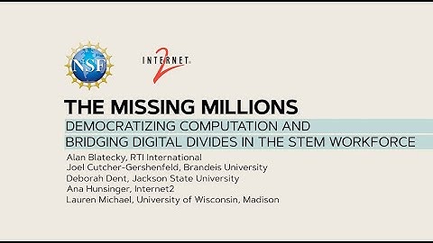 The Missing Millions: Democratizing Computation and Data to Bridge Digital Access to Science
