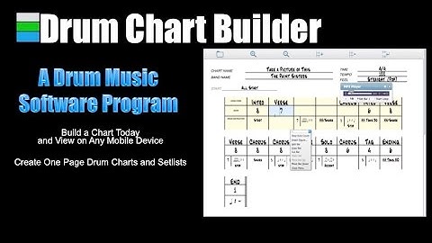 Drumchartbuilder com Promo Video