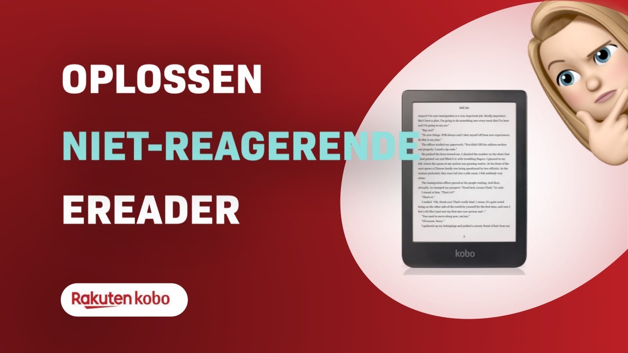 Hoe los je een niet-reagerende Kobo Clara HD eReader op? - YouTube