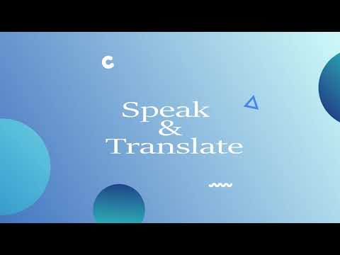 Bicara dan Terjemahkan Bahasa