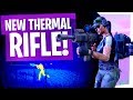 The New Thermal Rifle is AWESOME! - Fortnite Thermal Scoped Assault Rifle Gameplay