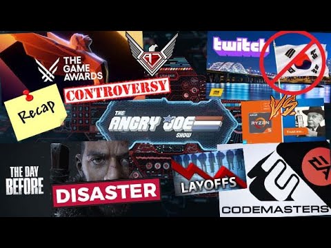 AJS News - The Day Before DISASTER, The Game Awards 2023 Recap, Twitch Korea Shutdown, Intel vs AMD