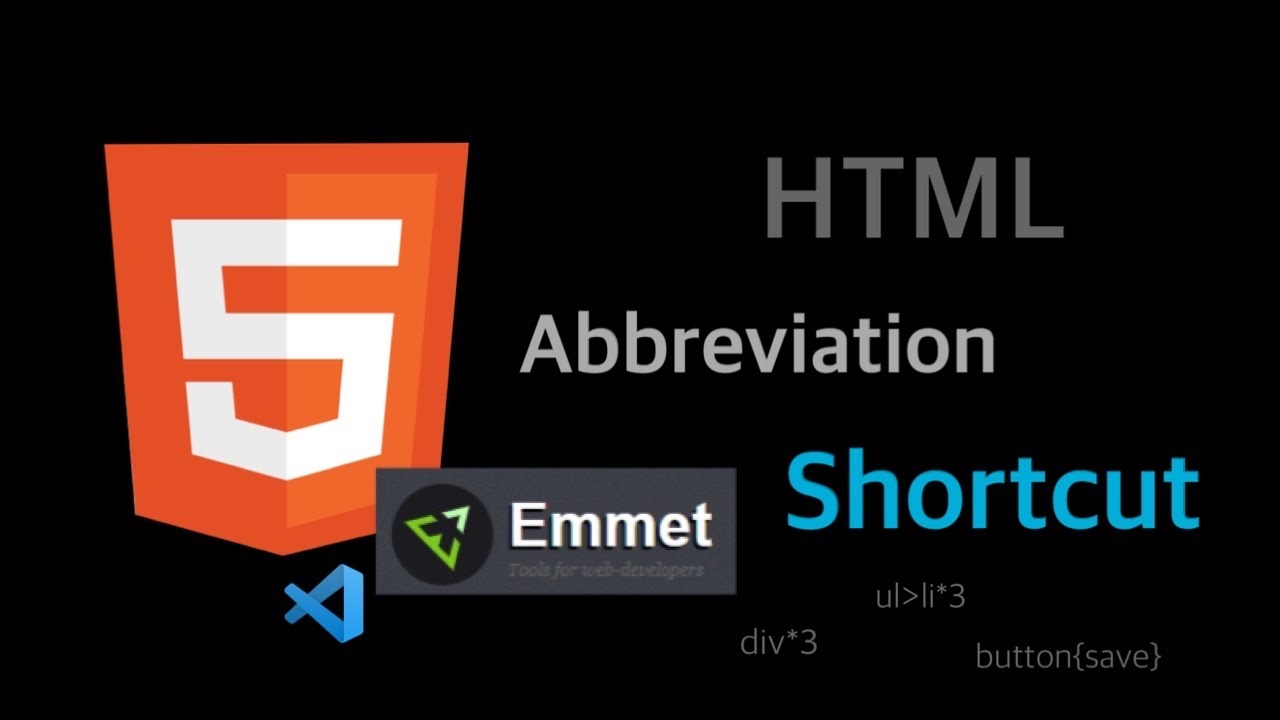 โค้ดใส่เพลง html  New Update  เขียน html ยังไงให้ใช้เวลาน้อยลง ด้วย Emmet ใน VS Code