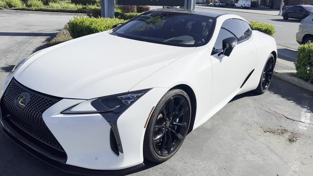 Lexus LC 500 Cars and Coffee Peninsula 2023 Breakers Cafe Redwood