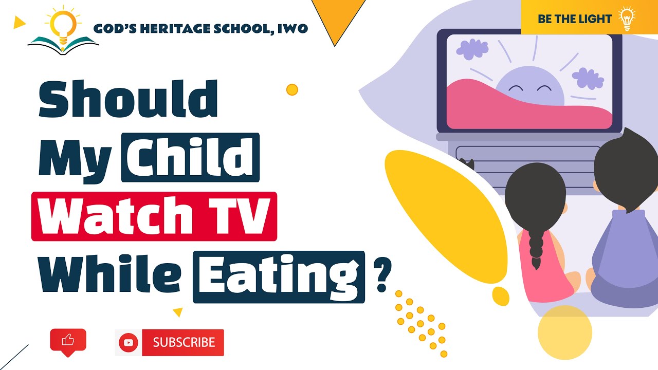 Is it okay for my child to watch TV (screens) while eating? YouTube