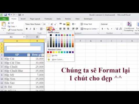 Thủ Thuật Excel – Tạo ô tìm kiếm dữ liệu siêu tốc trong Excel