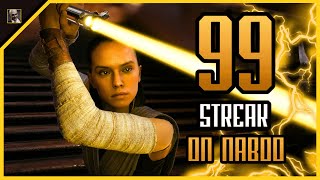 Star Wars Battlefront 2｜Rey Skywalker 99 Killstreak on Naboo