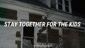 Blink-182 - Stay Together For The Kids / Subtitulado