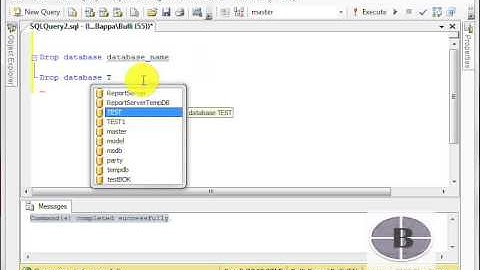Microsoft SQL Tutorial for the Beginners - How to Drop Database