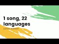 22 indian languages in 1 song  india