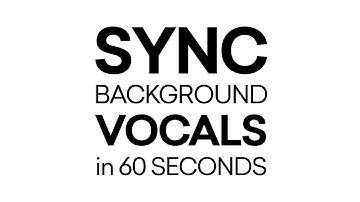 Sync Your Background Vocals in 60 Seconds | VocAlign Project 5 by Synchro Arts #SHORTS
