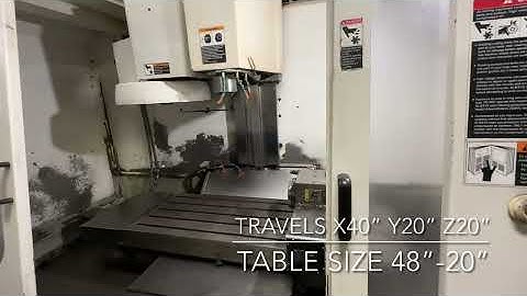 Fadal VMC 4020HT, 2000