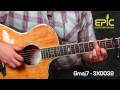 Learn James Taylor Fire And Rain acoustic fingerpicking guitar song lesson w/ chords finger patterns