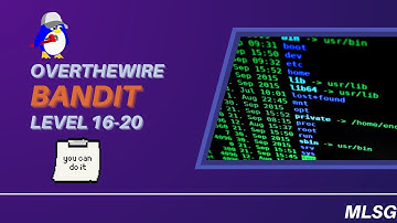 My OverTheWire Bandit Level 16-20