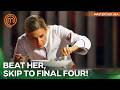 Cat Cora Enters the Kitchen for Ramsay’s Biggest Twist | MasterChef USA