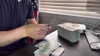 Information This is what $50,000 looks like in CASH| 2021 Cash Counting $25,000 News