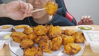 [굽네치킨] 고추바사삭 | 순살 | 리얼사운드 | 먹방 | MUKBANG | 치킨 | 야식