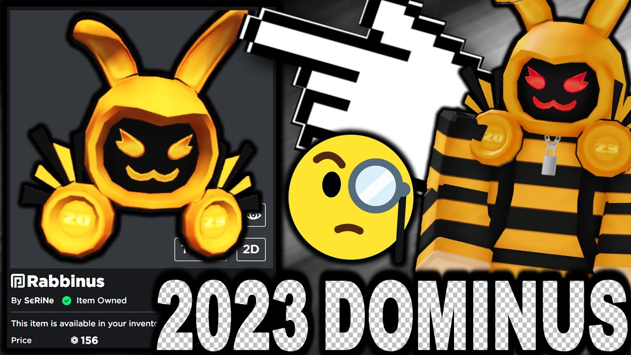 New Dominus In Roblox! *156 Robux* 