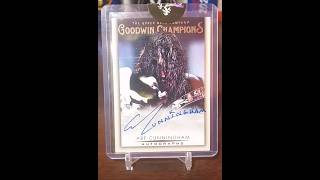 Abe Cunningham Deftones Drummer 2021 UD Goodwin Champions autograph card. @deftones  @UDVids