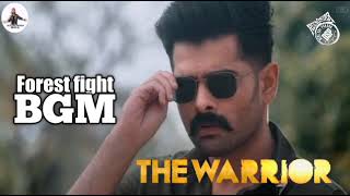 The warrior movie forest fight mass bgm|Devi Sri Prasad|ram potheneni|krithi Shetty#bgm#music#mass